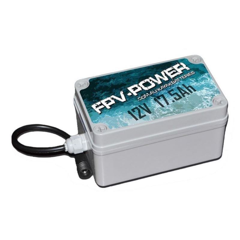 FPVPOWER 175AH KAYAK BATTERY AND CHARGER COMBO